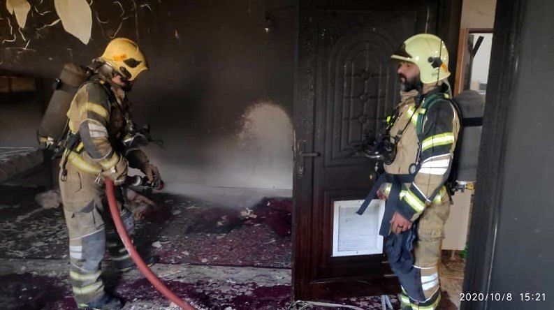 جزئیات آتش‌سوزی مرگبار در اردوگاه باهنر تهران 