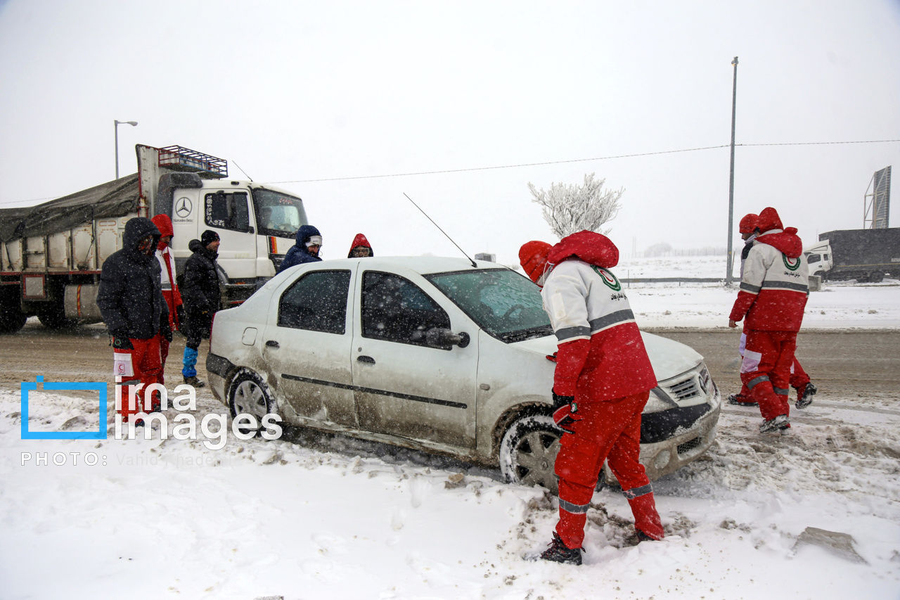 علت مسدود شدن اتوبان تبریز - زنجان