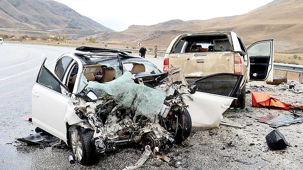 فاکتور سنگین تصادفات جاده‌ای