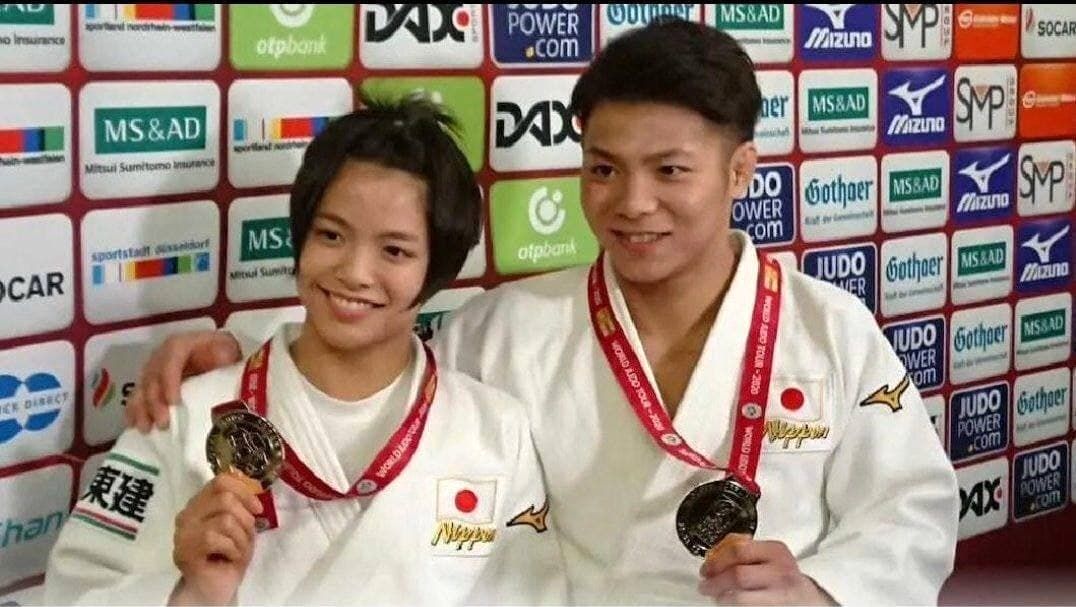 برادر و خواهر طلایی المپیک توکیو +عکس
