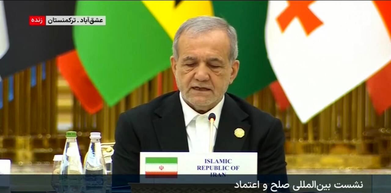 پزشکیان: تلاش برای صلح، شایسته ستایش است/ تاز مانی که اسرائیل حق ویژه دارد، نمی توان از صلح و نظم عادلانه سخن گفت