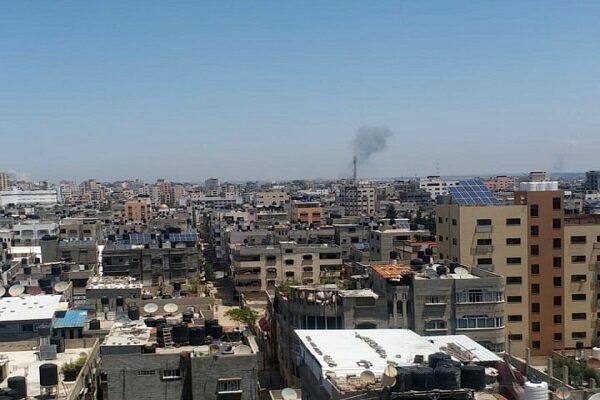 حمله هوایی دوباره رژیم صهیونیستی به غزه+فیلم