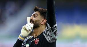 بیرانوند با چهره ای جدید سر تمرین پرسپولیس رفت + عکس