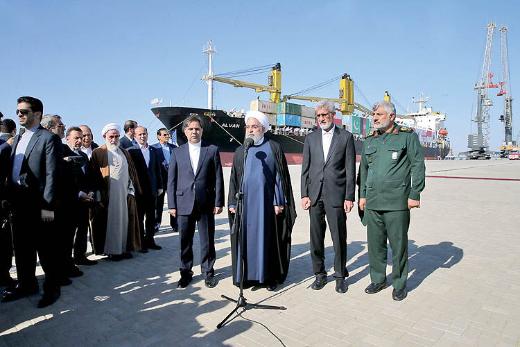 گشایش «دروازه ملل» بر تجارت جهان