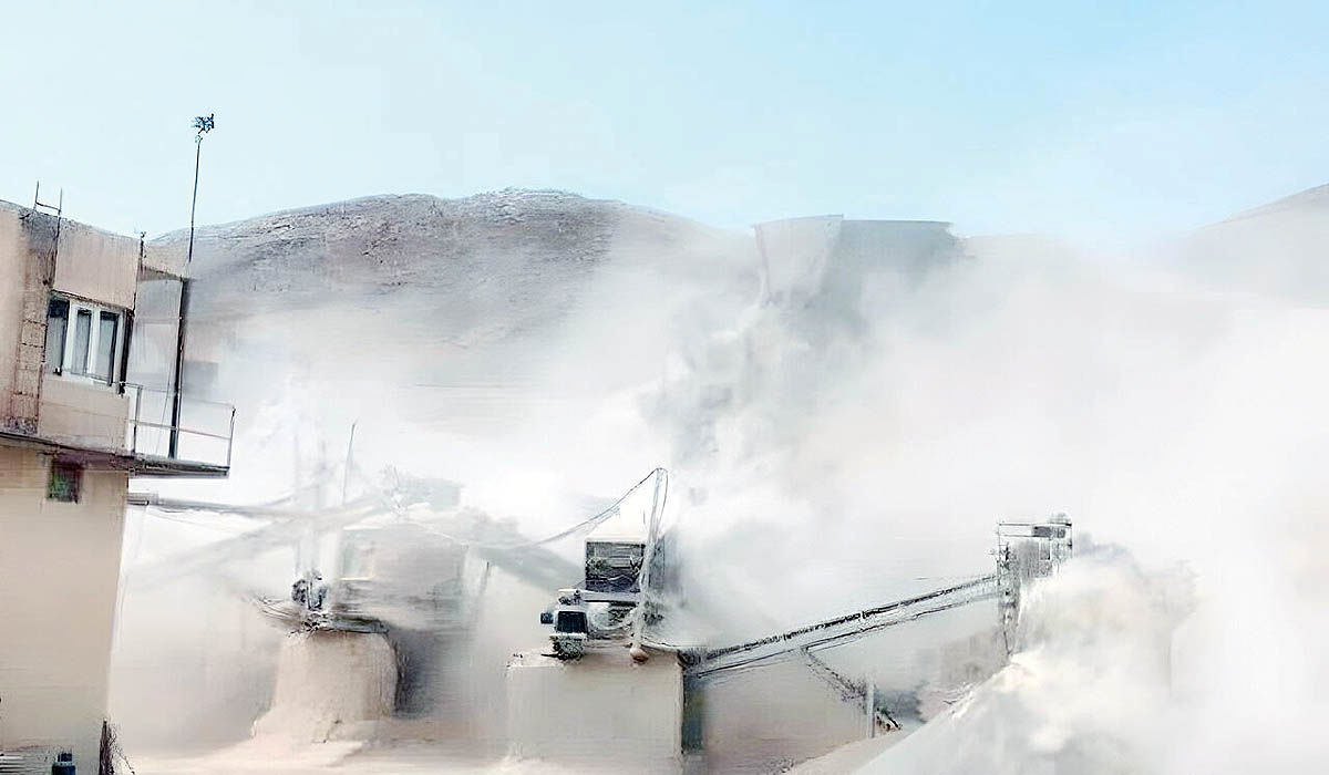 صنایع شن و ماسه و ذوب فلزات  گلپایگان را آلوده کردند