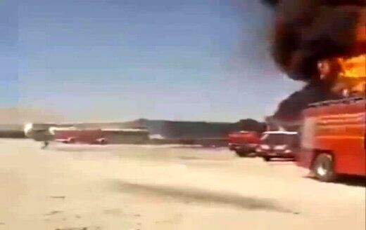 آتش سوزی در دوغارون مهار شد