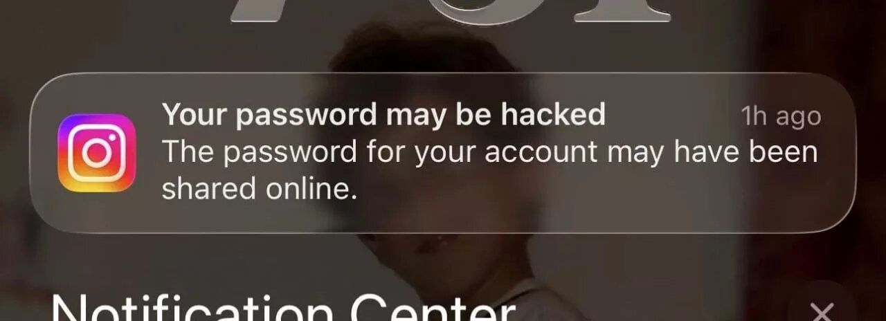 درخواست تغییر رمز اینستا