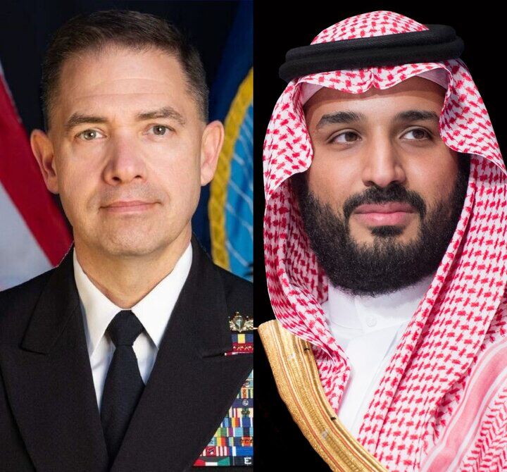 بن سلمان با فرمانده سنتکام دیدار کرد

