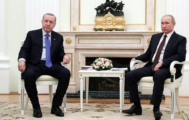 اردوغان پوتین را به ترکیه دعوت کرد
