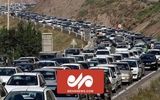 ترافیک سنگین در محورهای شمالی کشور