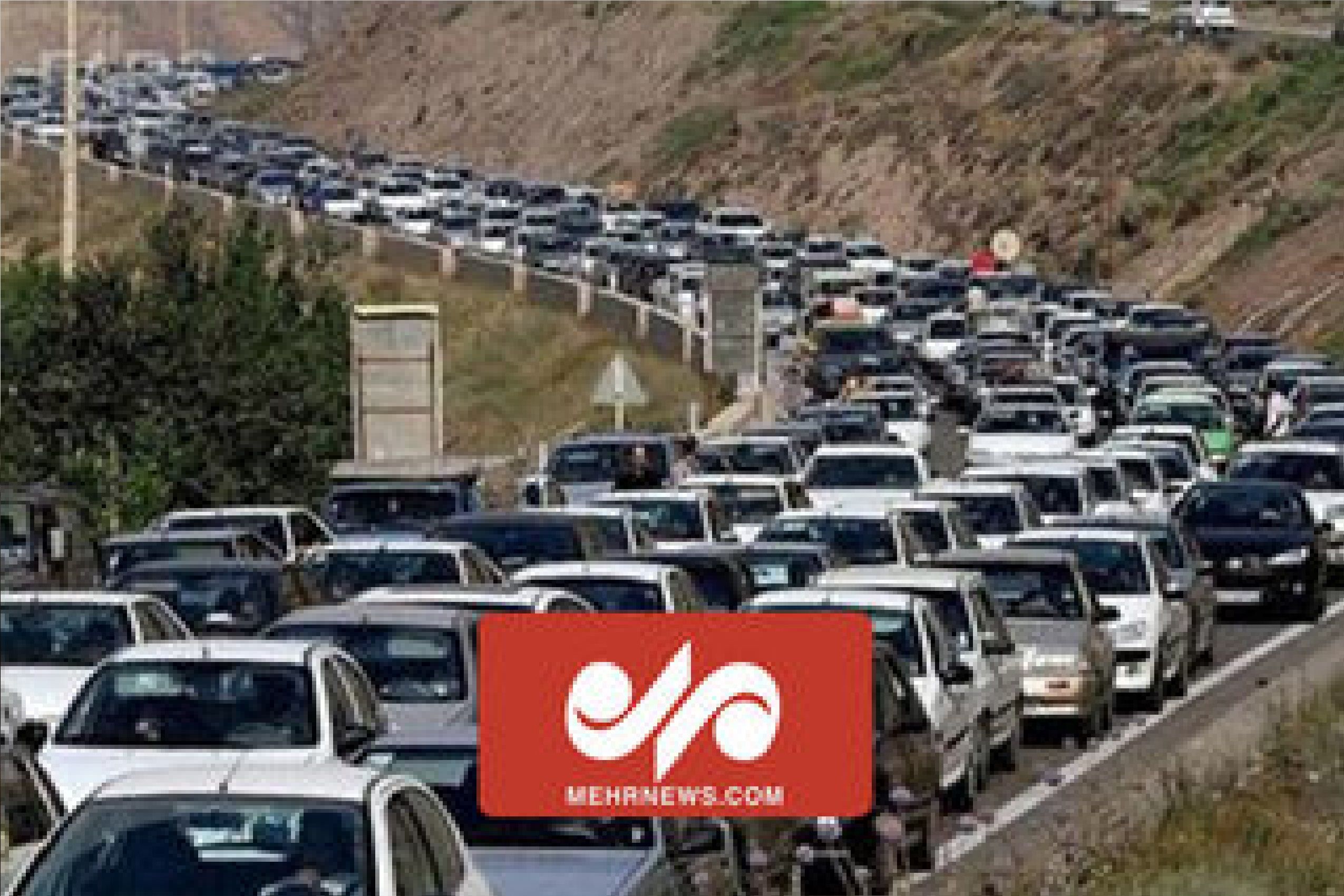 ترافیک سنگین در محورهای شمالی کشور
