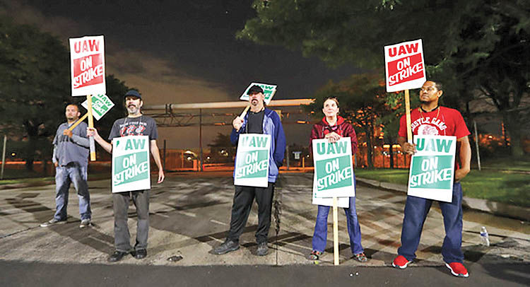 اعتصاب کارگران جی‌ام در آمریکا