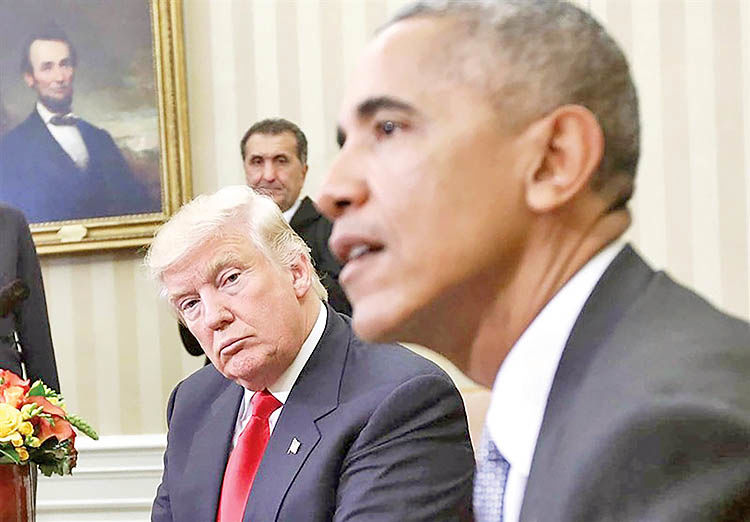 حمله شدید اوباما به ساکن کاخ سفید