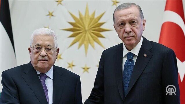 تحولات فلسطین موضوع گفت و گوی اردوغان و محمود عباس