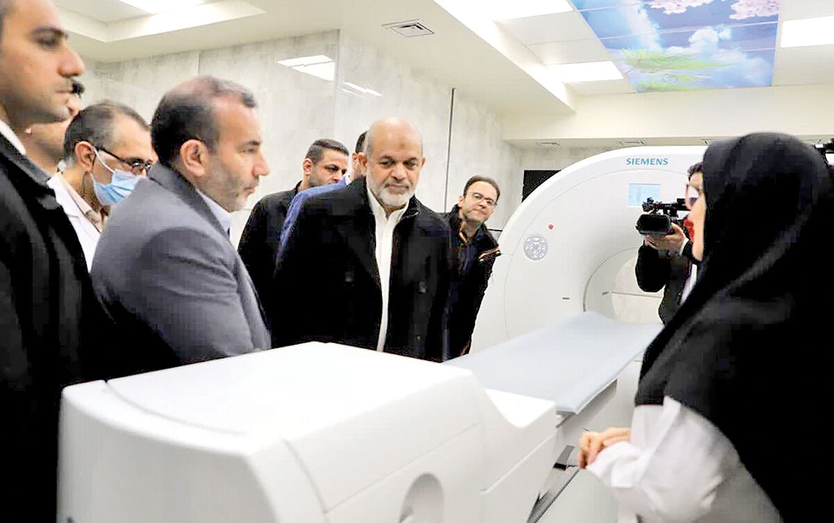 افتتاح مرکز «پت اسکن» کرمانشاه با حضور وزیر کشور