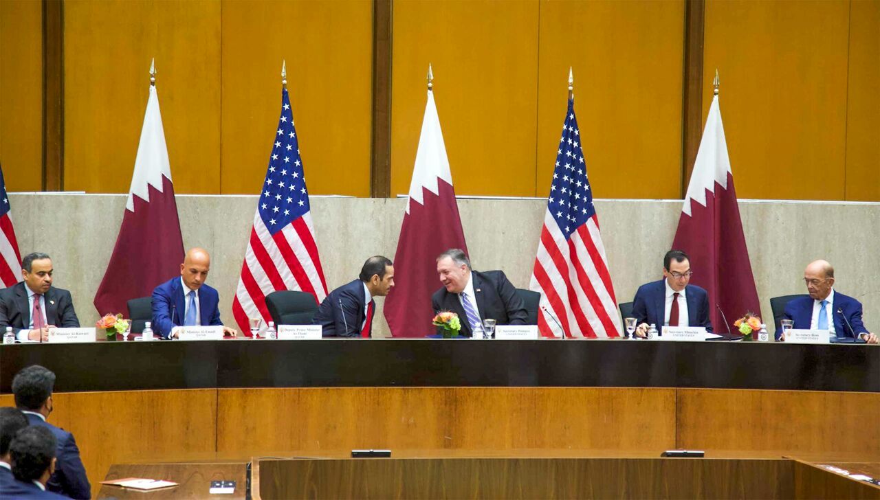 توافق نظامی بین آمریکا و قطر