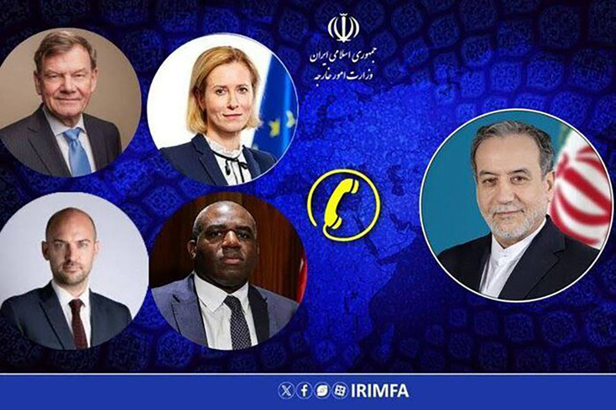 گفتگو و رایزنی عراقچی با وزرای خارجه 3 کشور اروپایی + جزئیات