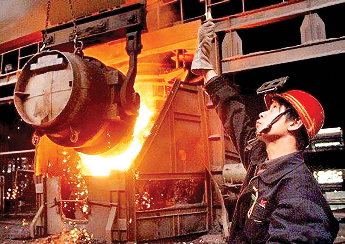 رشد صادرات فولاد چین در فصل نخست سال
