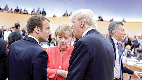 ترامپ: اروپا به تجارت با ایران ادامه دهد