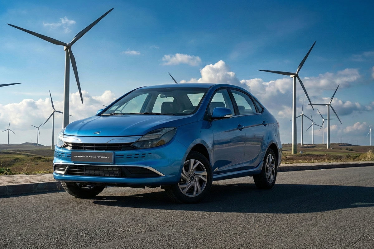 شمارش معکوس برای عرضه کی‌ام‌سی ایگل هیبرید