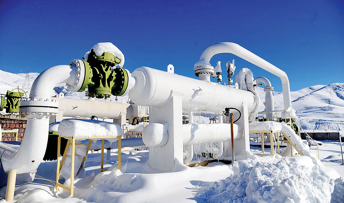 تحدید گاز در دمای منفی