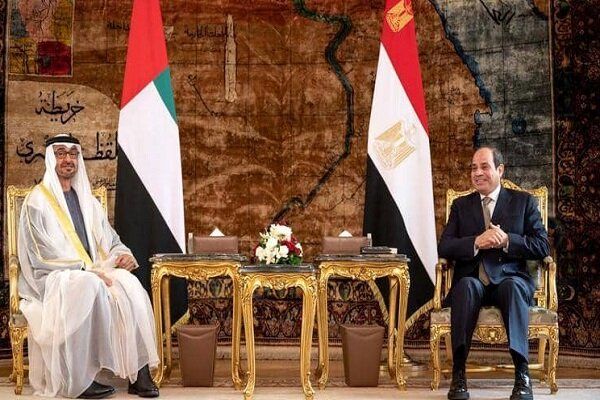 جزئیات دیدار رئیس جمهور مصر با ولیعهد ابوظبی