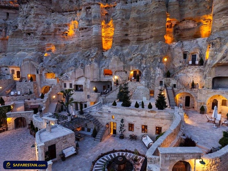 عجیب ترین خانه های جهان در کشور ترکیه