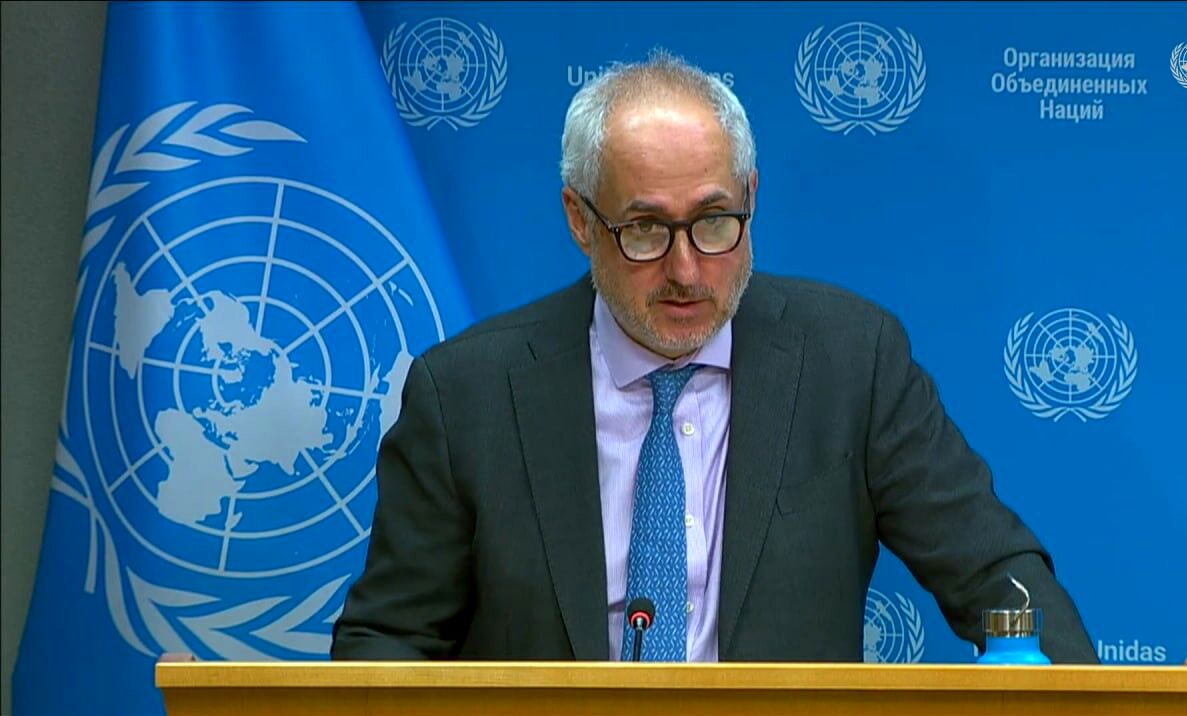 سخنگوی سازمان ملل از پاسخ به سوالی درباره ایران طفره رفت