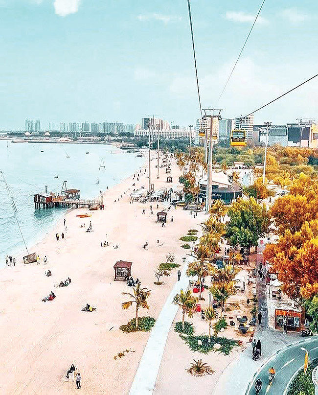  ثبت رکورد گردشگری کیش در ابتدای پاییز