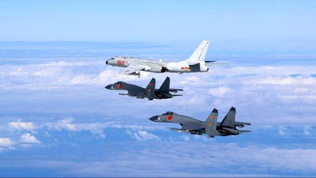 هشدار تند چین به آمریکا/پرواز جنگنده ها بر فراز تایوان 