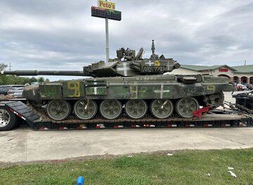 تانک پیشرفته ارتش روسیه در خاک آمریکا ! +عکس