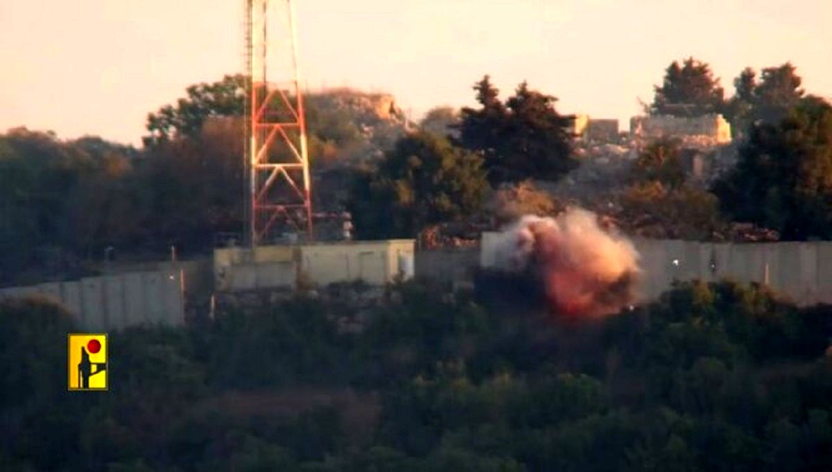  2 پایگاه اسرائیل در مرز لبنان هدف حملات موشکی قرار گرفت 