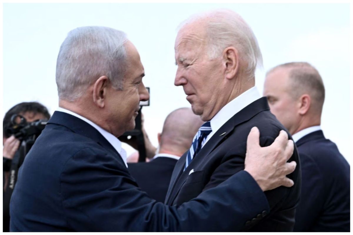 درخواست مهم بایدن از نتانیاهو بعد از حمله ایران 