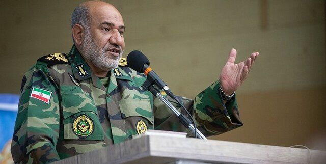 جانشین فرمانده نیروی زمینی ارتش: برای مقابله با دشمنان و جنگ احتمالی آماده هستیم/ ملت ایران ثابت کردند که هیچ وقت پشت نظام را خالی نمی کنند