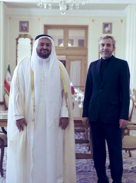 گفتگوی برجامی معاون وزیر خارجه قطر با علی باقری