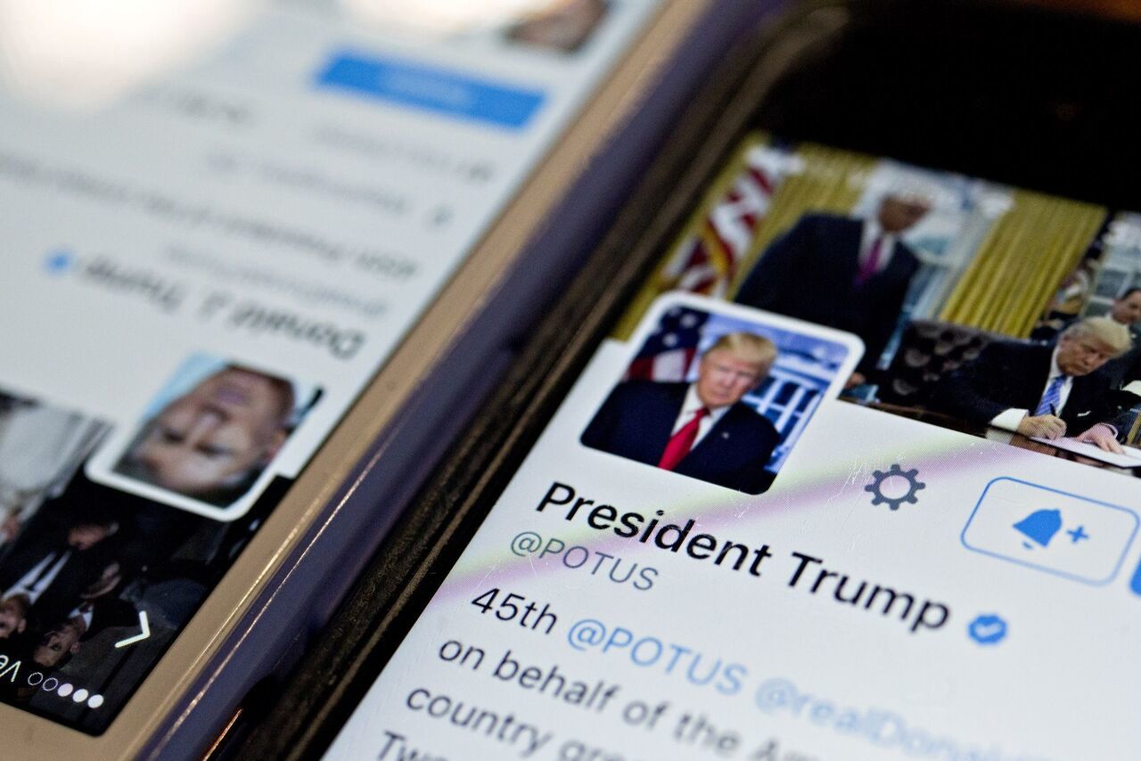 توئیتر شمار دنبال‌کنندگان صفحه رئیس جمهوری آمریکا را صفر می‌کند