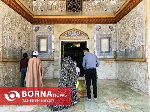 حرم شاهچراغ یک روز پس از حادثه تروریستی+عکس ها