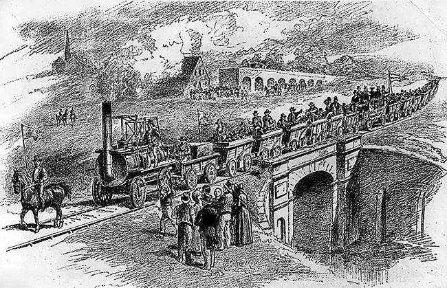 نقش   راه‌آهن اروپایی  در تقویت  ناسیونالیسم