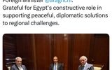 مصر از حل سیاسی و مسالمت‌آمیز پرونده هسته‌ای ایران حمایت کرد