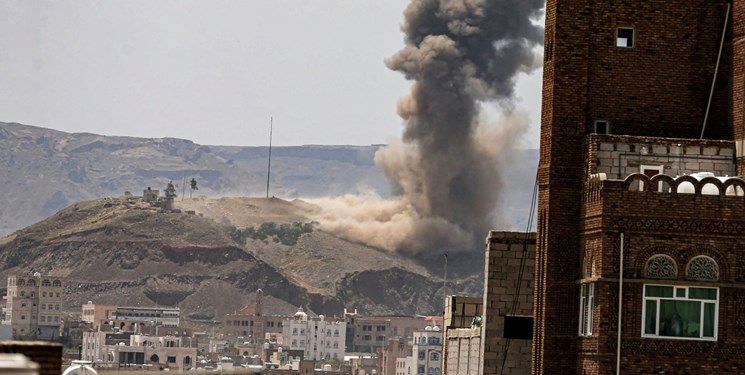 حمله سنگین عربستان به یمن