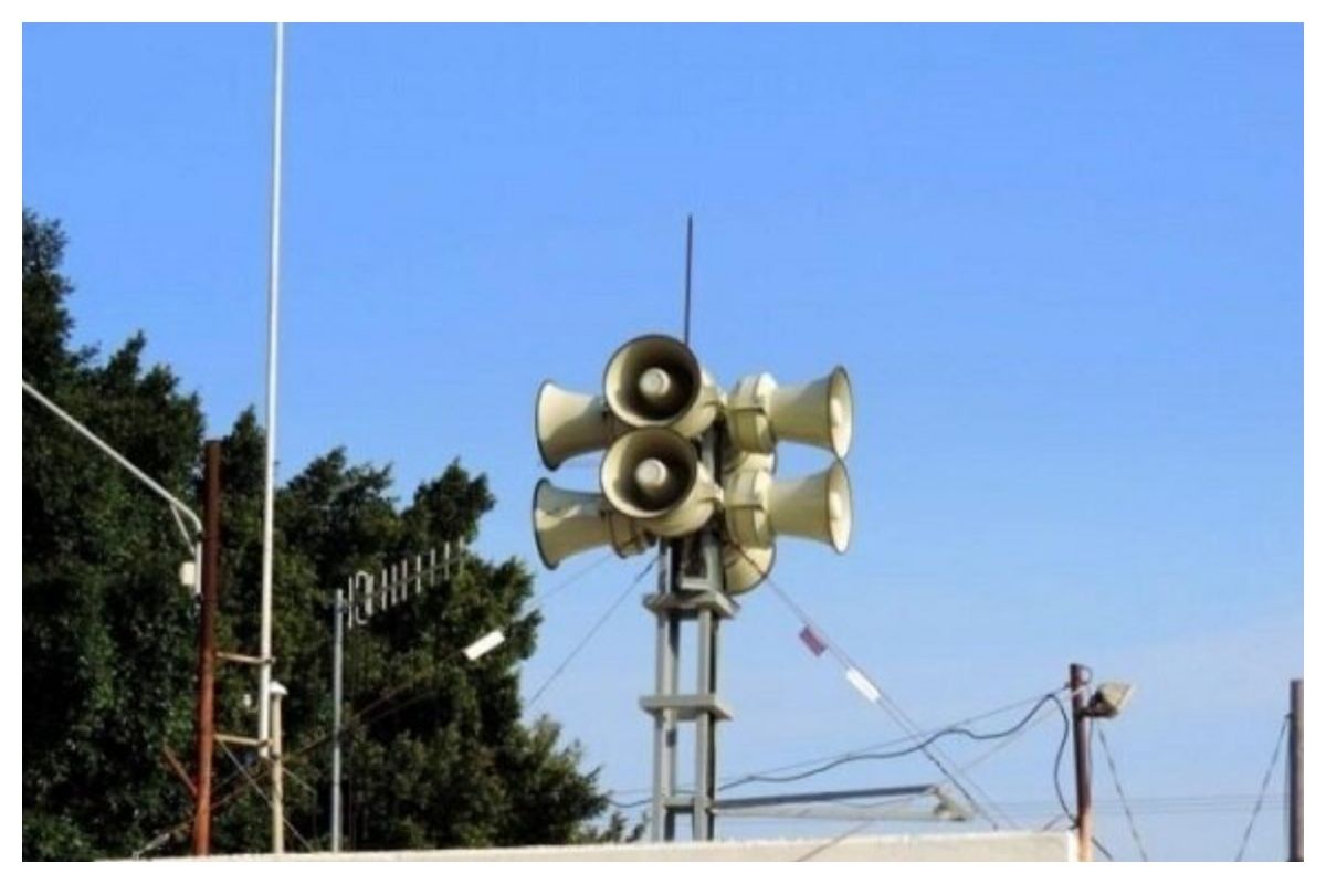 نصب آژیر خطر در میدان شهرک‌غرب