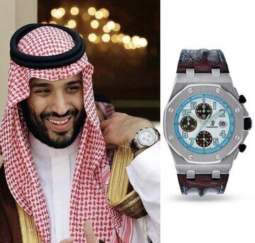 ساعت گران‌بها بن سلمان خبرساز شد+عکس