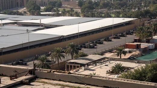 برنامه سفارت آمریکا در بغداد برای مقابله با حملات