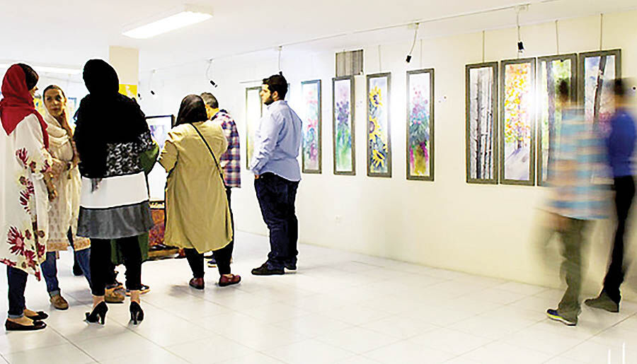 نمایش آثار بزرگان نقاشی در گالری آرتیبیشن