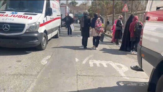 مسمومیت دانش‌آموزان یک دبیرستان در تهرانپارس