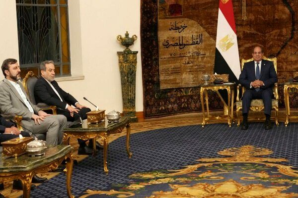 جزئیاتی از دیدار عراقچی با رئیس جمهور مصر