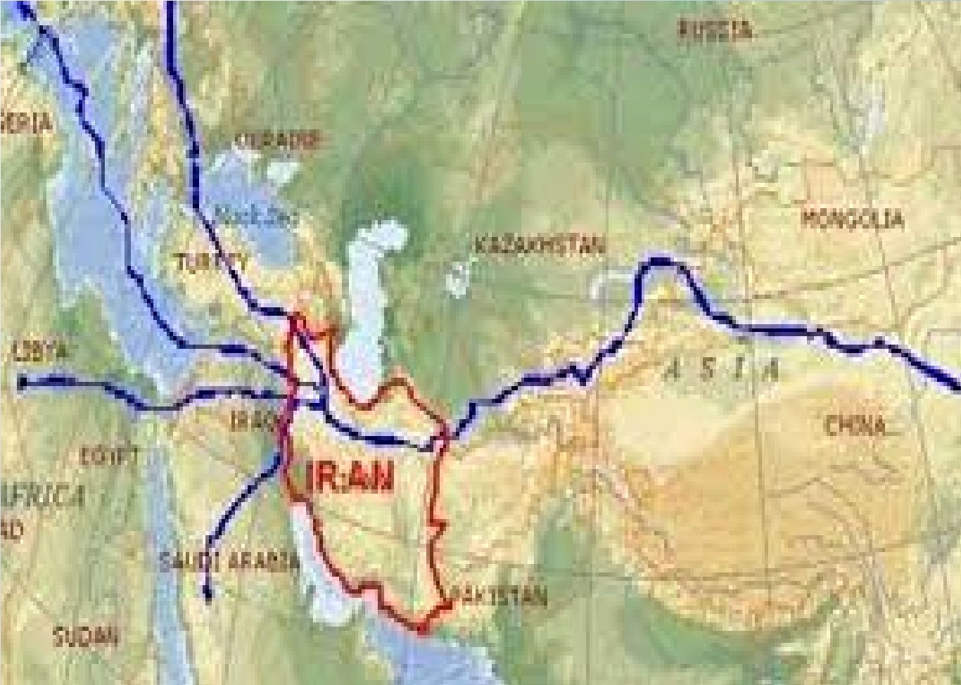 ایران از راه ابریشم بیرون افتاد + فیلم