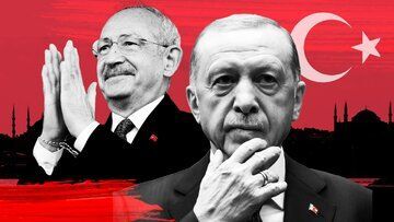 اردوغان و اوغلو پای صندوق‌ رای رفتند