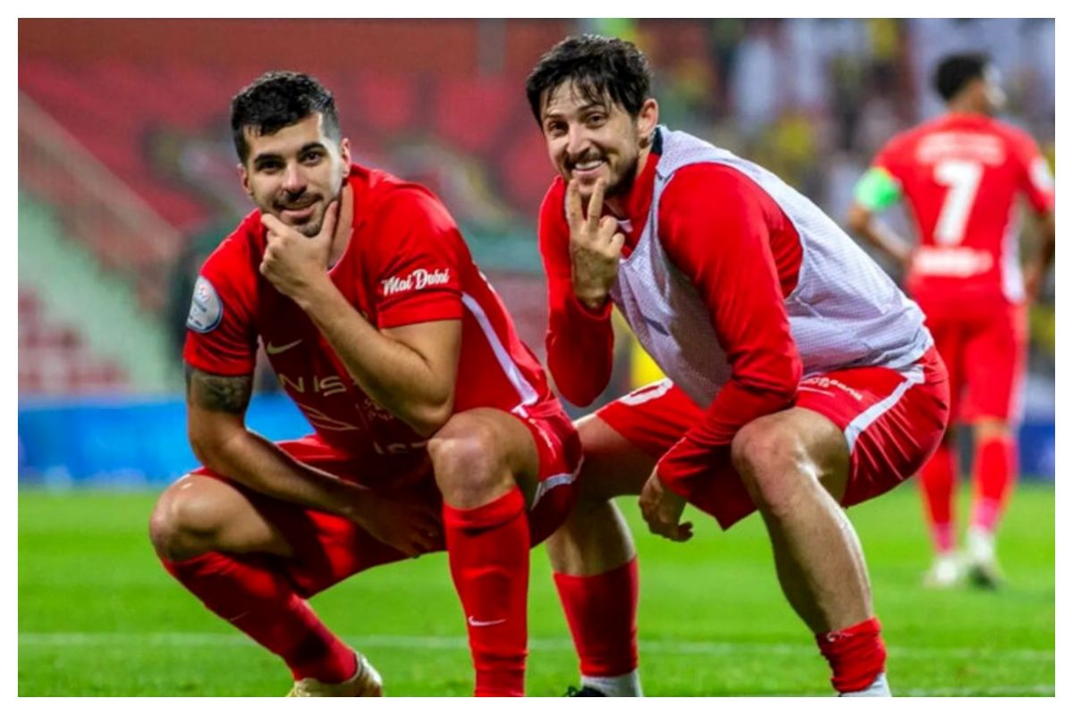 اولین عکس از سردار آزمون پس از عمل جراحی