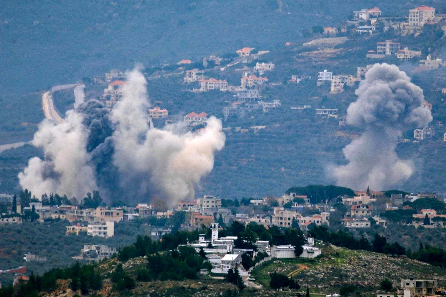 حمله موشکی حزب الله به مواضع نظامیان اسرائیلی در مرز لبنان